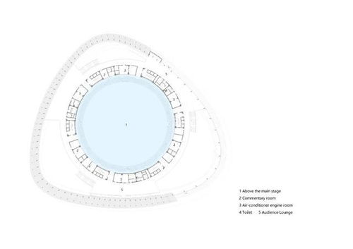 杭州北景园生态公园及电竞馆,中南院设计 星际涡旋 造型