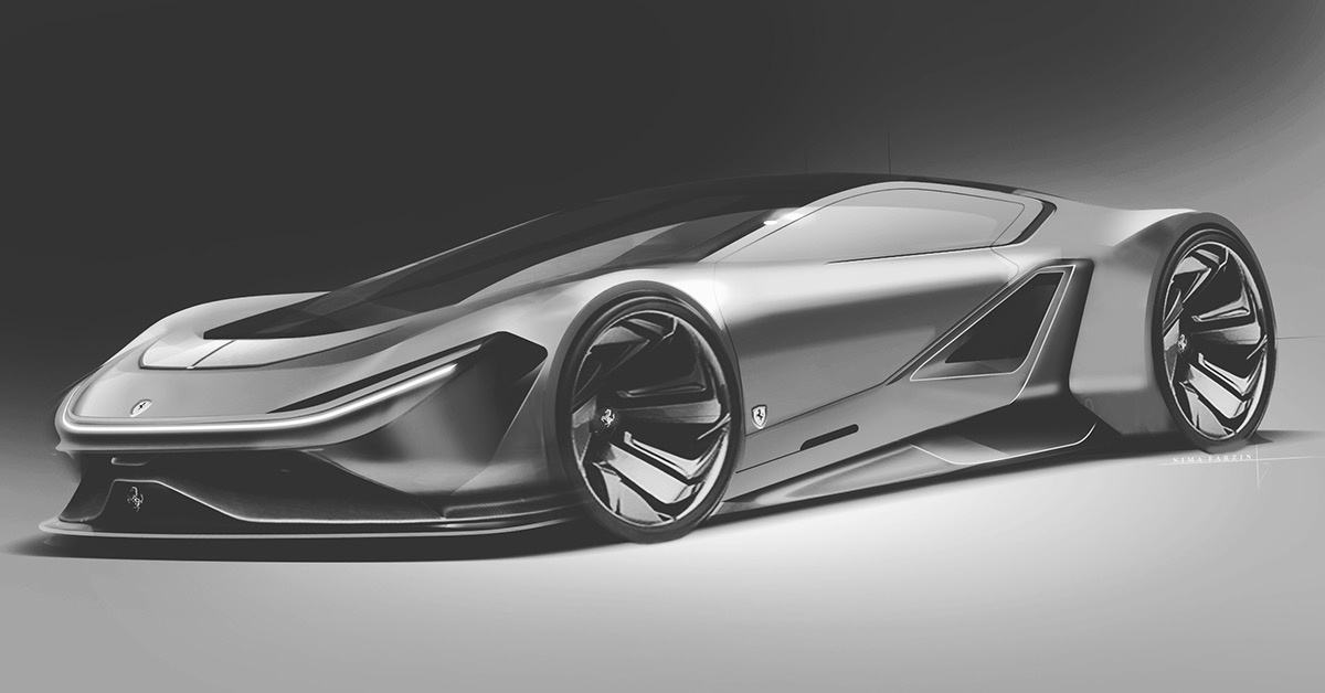 车界大佬们的概念车设计。