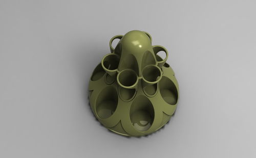 莲花式酒架设计 产品外观 造型设计案例展示 一品威客网