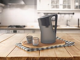 滤水壶造型设计