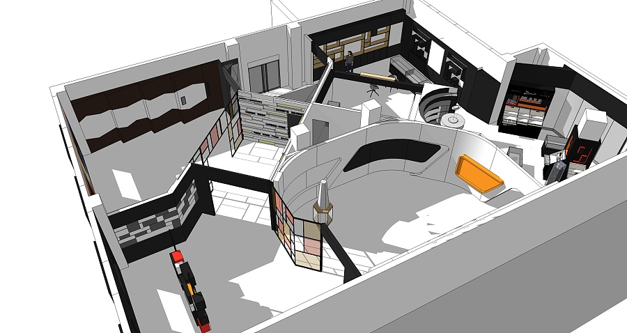 商业空间-展馆|室内设计|空间/建筑|1799066694 - 原创设计作品 