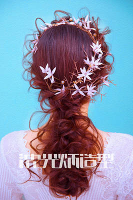 【沈光炳造型】唯美韩式新娘编发.休闲扎发.盘发造型.新娘发型大全