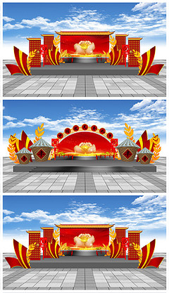 舞台造型设计展板设计图片素材-舞台造型设计展板设计设计模板下载