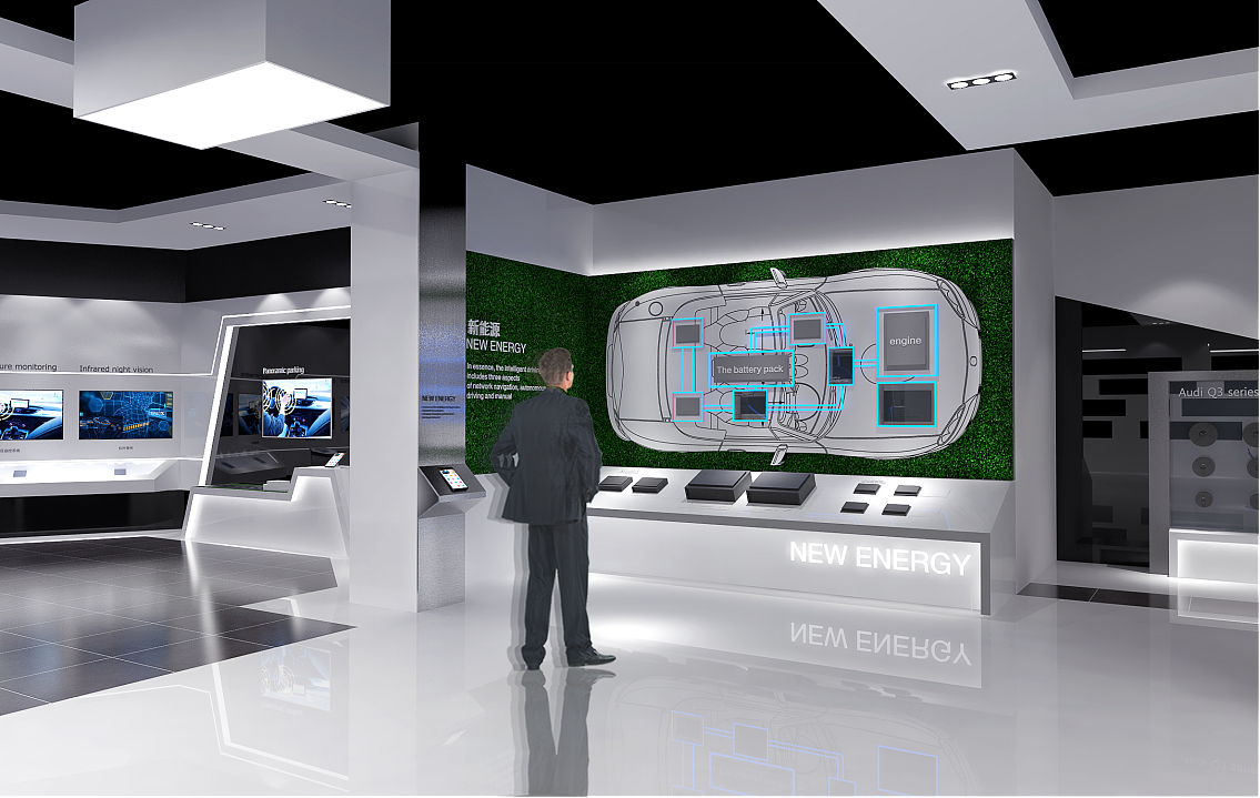 科技企业展厅设计 空间造型与展示创新之路